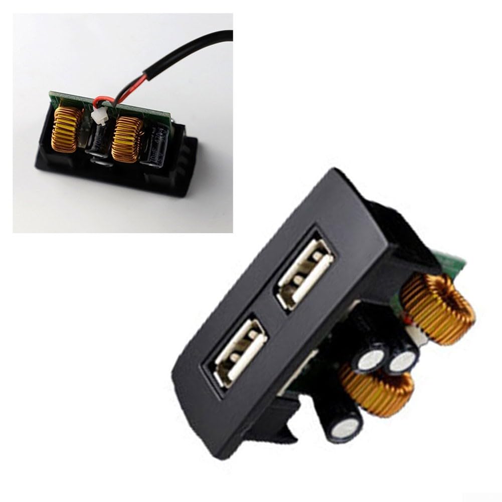 Cargador de consola central de coche USB 2.4A para Mercedes para Vito 2016-2020 modelo de reemplazo de interfaz de vehículo para dispositivos de carga