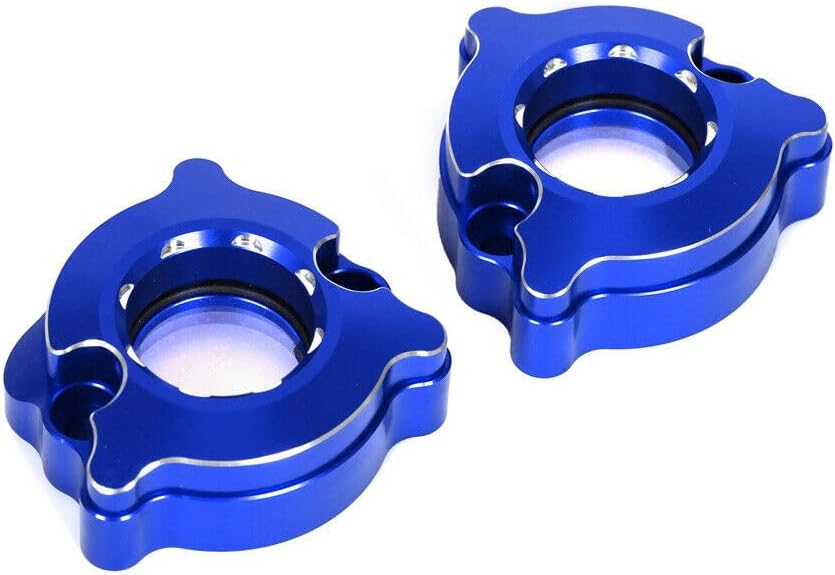 Monkey125 Transparent Camshaft Valve Cover Compatible with Monkey 125 DAX125 ST125 Grom 125 2022-2024 CT125 Trail125 2021-2024 3D CNC 2PCS (Blue)
