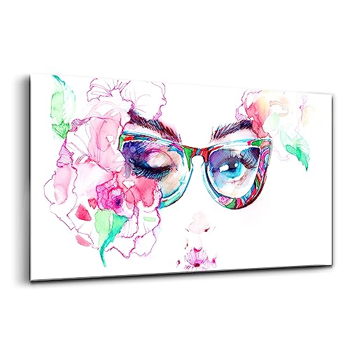 Image verre coloré Wallfluent pour un salon moderne et chic