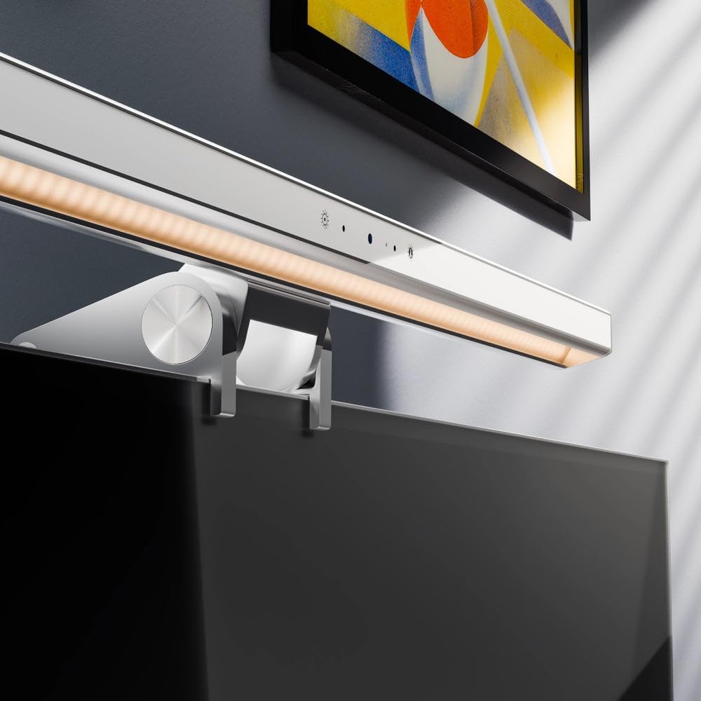 Alogic Illuminate USB-C Light Bar with 4k Autofocus Webcam | Monitor Light - 5