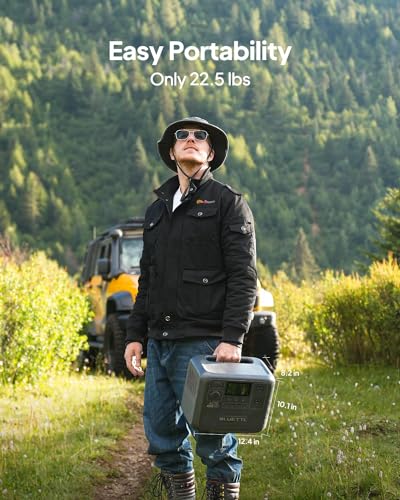 BLUETTI AC70 Portable Power Station, 768Wh Solar Generator w/ 2 1000W AC Outlets (Power Lifting 2000W), 100W Type-C, LiFePO4 Battery Backup for Road Trip, Off-grid, Power Outage (Solar Panel Optional) 10 AI VOLT Generator Website 51ZQMkwsUwL. SL500 AI VOLT Generator Website