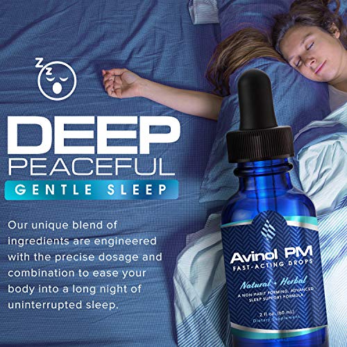 Avinol Pm Sleep Drops - Extra Strength Natural Sleep Aids #TOP1