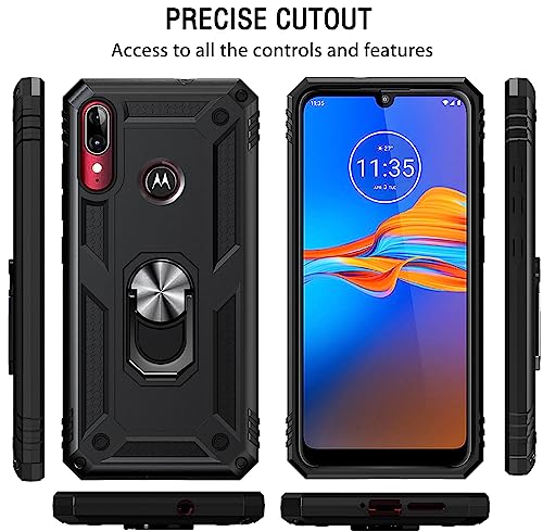 IVoler Cover per Motorola Moto E6 Plus con 3 Pezzi...