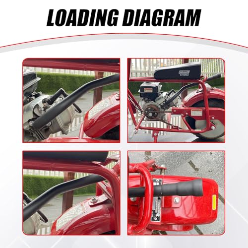 Image of 3 Stage Exhaust Header Pipe For Predator 79cc 98cc 3HP For Coleman CT100U Mini Bike Black