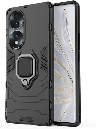 Miniatura 2 de Caso para Honor 70 5G, Soporte De Montaje Magnético Del Coche Cubierta De Shell Para FNE-AN00 FNE-NX9 - Negro