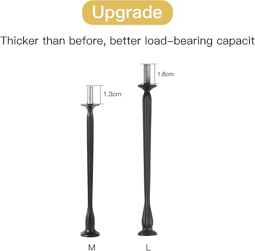 Miniatura 10 de Juego de 6 bandejas grandes con niveles para soporte de pastel, molde, corona, actualización de 3 niveles, soporte para tartas, accesorios para