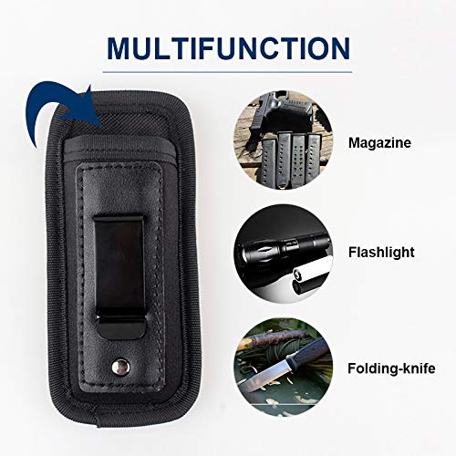 Gexgune IWB Nylon Neoprene Holster Black Concealed Belt Gun Holster G17 19 Beratta 92 Revolver Case Bag Universal Holsters (Carrier Pouch) - Image 5