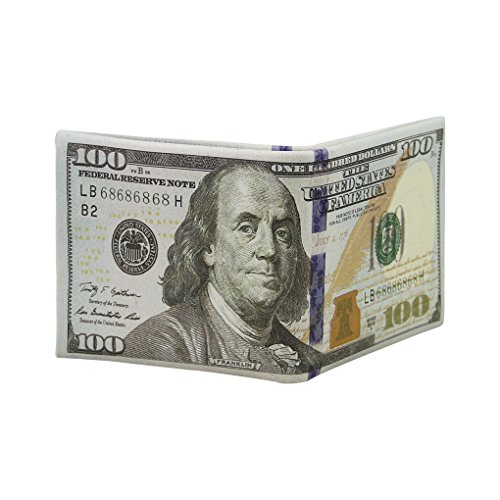 Men's US Dollar Bill Wallet Billfold PU Leather Money Coin Purse Card Case Holder