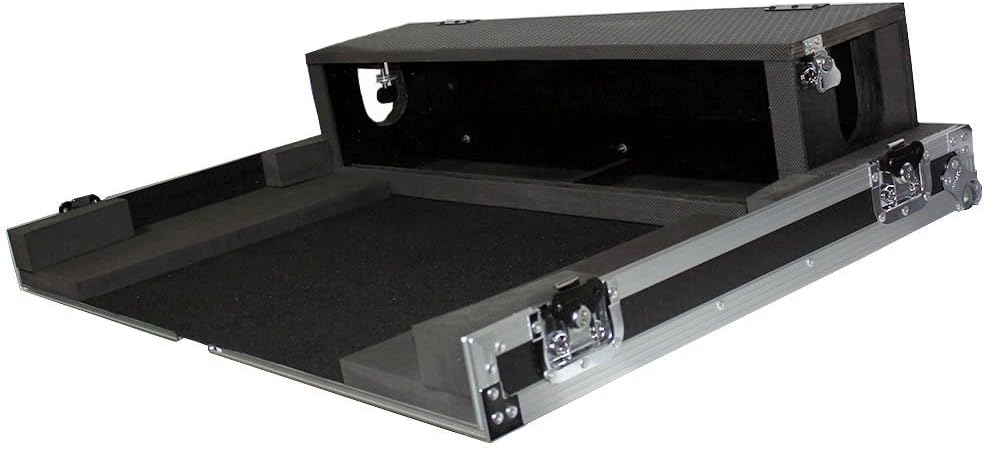 ProX XS-YMTF5DHW ATA Digital Audio Mixer Flight Case for Yamaha TF5 Console with Doghouse compartment and Caster wheels