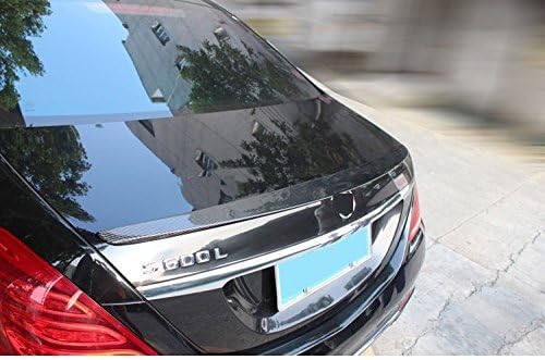 New Carbon Fiber Rear Spoiler Compatible with Mercedes Benz S-Class W222 2014-2020 S300 S350 S400 S500 S600
