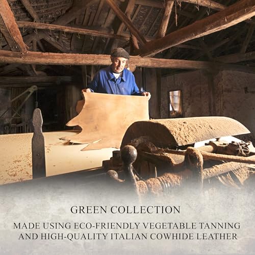 Tony Perotti Italian Leather Quick Access Wallet - Men's Slim RFID Wallet With Pop-Up Card Slider & Receipt Pocket - Eco-Friendly Vegetable-Tanned Full Grain Made in Italy4