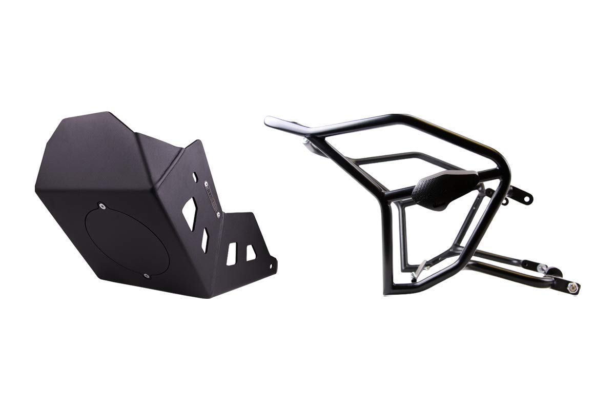 Buy TRex Racing Engine Guard C Cage Skid Plate Combo Black for