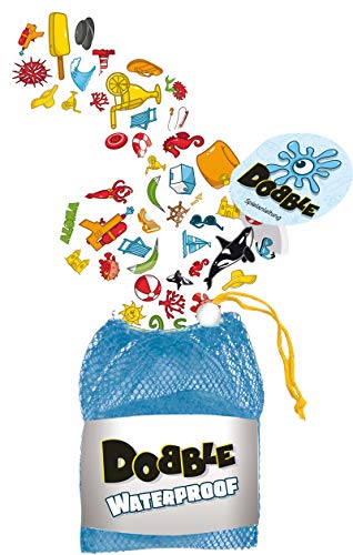Asmodee | Zygomatic | Dobble Waterproof | Familienspiel | Kartenspiel | 2-8 Spieler | Ab 6+ Jahren | 15+ Minuten… – Bild 3