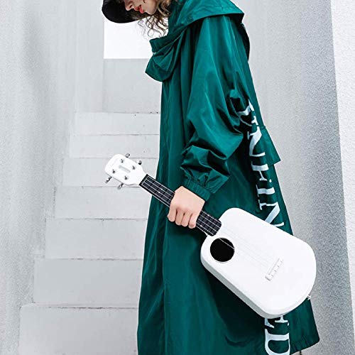 GaYouny Ukulélé 2 LED Bluetooth USB Smart Ukulélé Concert 4 cordes 23 pouces Blanc Acoustique Guitare électrique… - Les Beatles, Paul McCartney, John Lennon, RIngo Starr, George Harrison GaYouny Ukulélé 2 LED Bluetooth USB Smart Ukulélé Concert 4 cordes 23 pouces Blanc Acoustique Guitare électrique… – Image 5