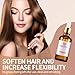 Beauty Hair Oil for Women - Natural Hair Growth Oil, Soothes Scalp & Reduces Dandruff, Strengthens Thin Hair for Voluminous Shine.