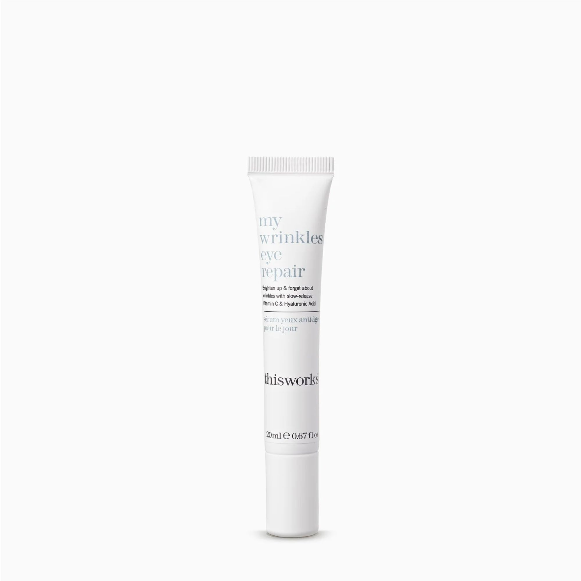 This Works, My Wrinkles Eye Repair 20ml, Lightweight Morning Eye Cream with Bakuchiol, Vitamin C & Hyaluronic Acid, to Firm