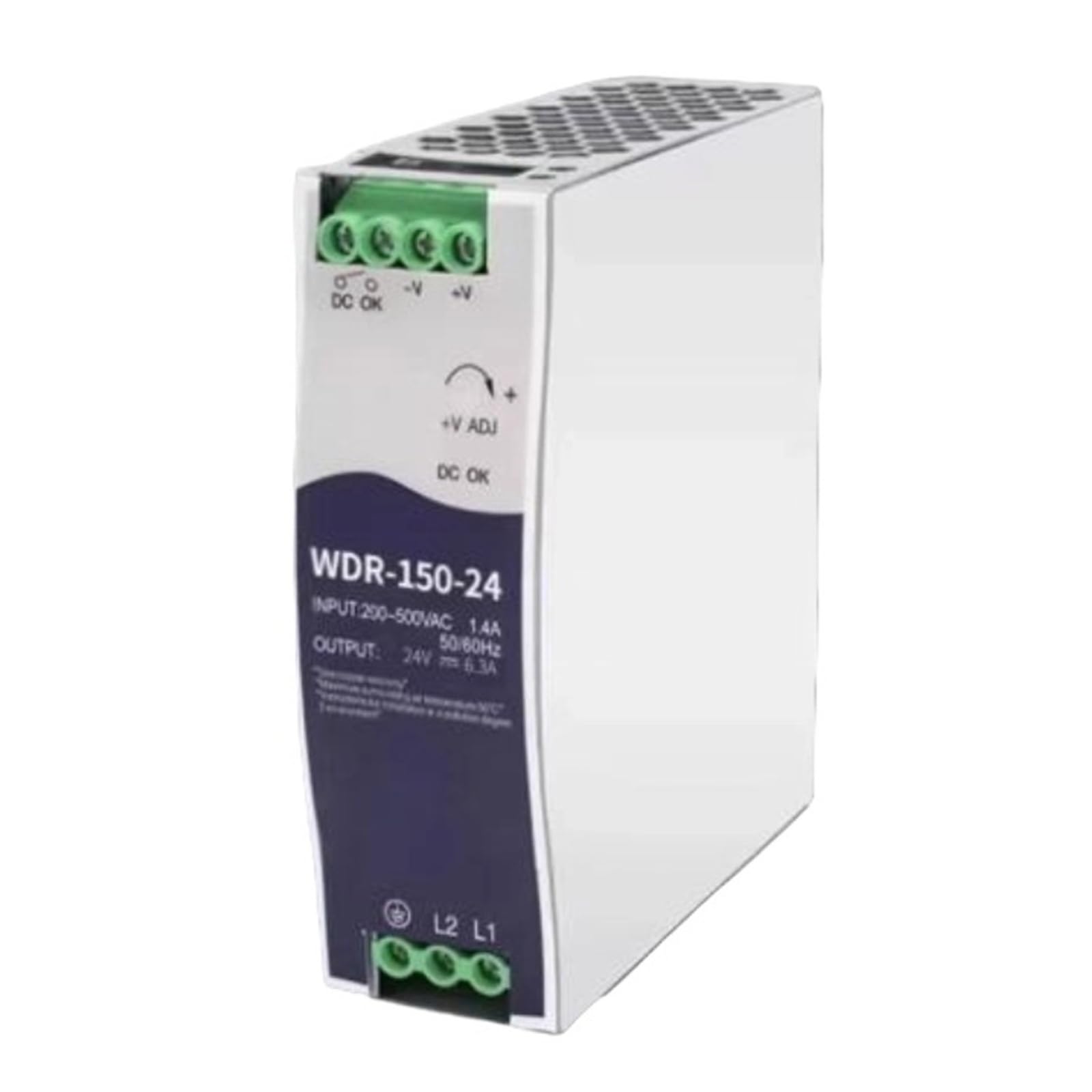 Alimentation électrique sur Rail DIN WDR-150-24 pour équiper vos ateliers mécaniques