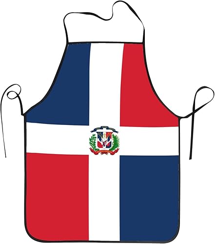 Delantales de bandera francesa de San Martín para hombres, mujeres para cocina, hornear, barbacoa, chef