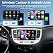 [2+64G] NHOPEEW Android Car Radio for KIA Rio 2005-2011 with Wireless Carplay and Android Auto - 9 Inch Touch Screen Car Stereo - DSP/GPS Navigation/WiFi/SWC/Bluetooth + AHD Backup Camera