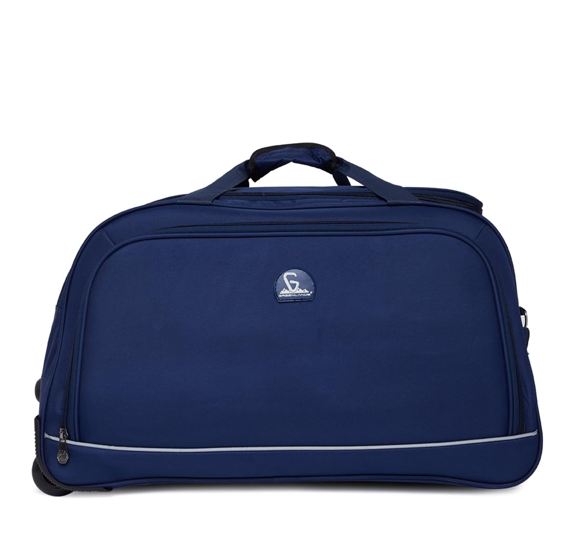 60 litres Nifty XL Water-Resistant Wheelie Duffle Bags for Travel I Detachable Shoulder Strap for Travel, Weekend Trip, Luggage Bag for Men & Women – Navy-image-39