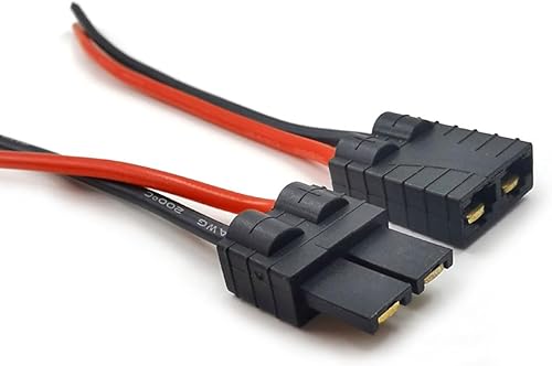 Miniatura 3 de Ruiwaer 2 pares negro Rc Lipo batería de silicona Cable de alambre machohembra Conector de silicona 14AWG para Rc Lipo batería Drone Car Truck