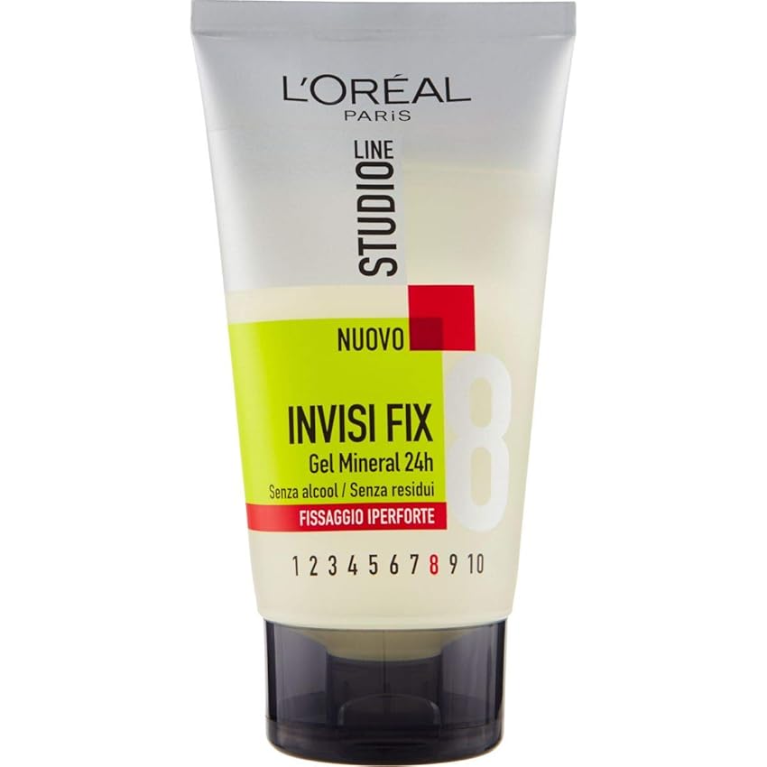 L'Oréal Paris Studio Line Invisi Fix Gel Fissaggio Forte, 150 ml