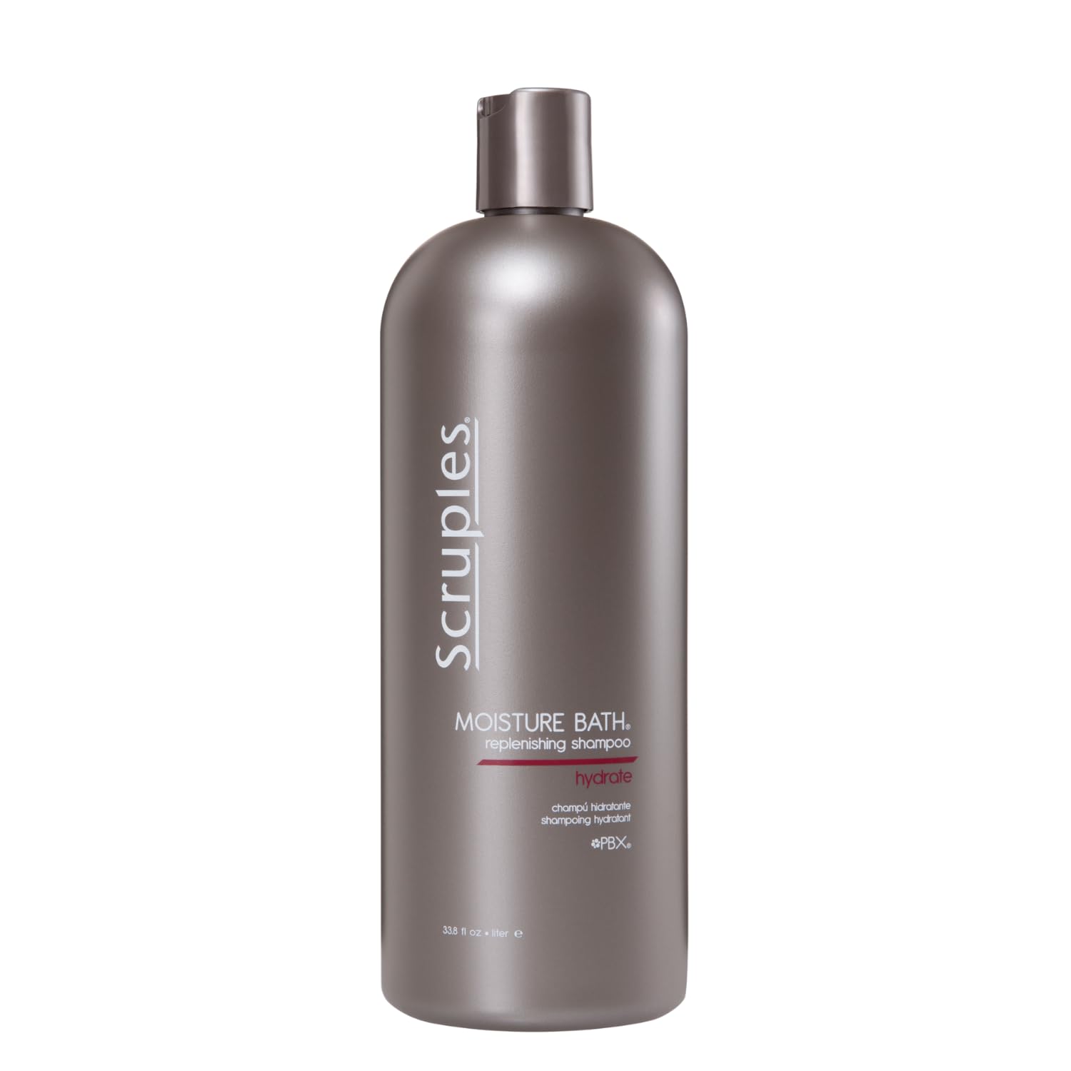 Scruples Moisture Bath Hair Shampoo for Men & Women - Moisturizing Shampoo for Dry, Brittle & Coarse Hair - Helps Restore Shine & Elasticity (33.8 Fl