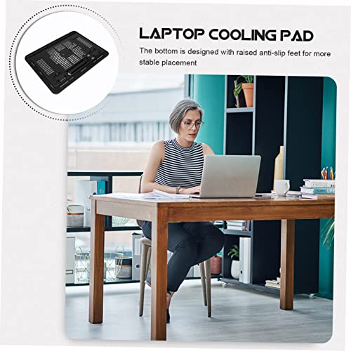 Base para Laptop con Ventiladores Dual y Altura Ajustable miniatura 6