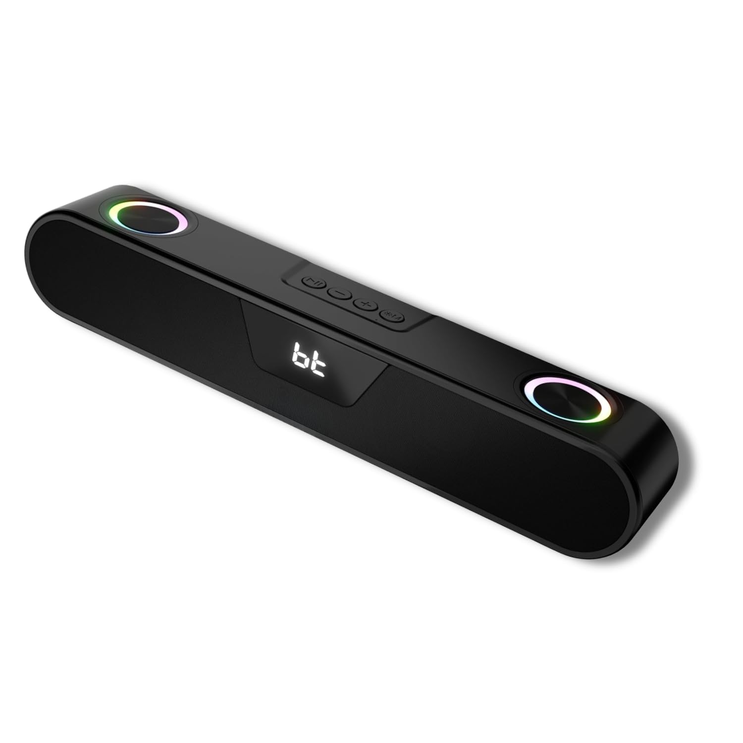 Drumstone (10 Years Assured Warranty Wireless Bluetooth Soundbar 24W Output with RGB Lighting, 52mm Powerful Drivers, AUX, USB, TF Card and TWS Support, Portable Speaker with Up to 8 Hours-image-36