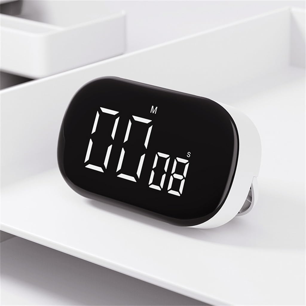 JSEIAJB LED Large Screen Digital Timer Self Discipline Do-it-Yourself Kitchen Cooking Cooking Timer