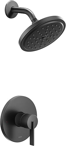 Moen UT2262EPBL CIA Collection M-CORE - Kit de moldura de ducha de 1 mango, requiere válvula, negro mate
