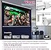 Elite Screens VMAX Tab Tension 3 Series, 100-INCH Electric Motorized Projector Screen Movie Home Theater Gaming, VMAXT100XWH3
