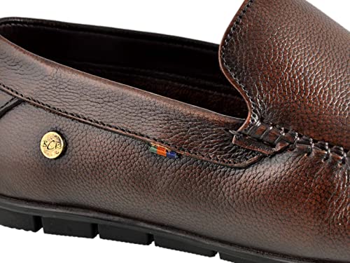 Image of Buckaroo BCK LINKER FullGrain Natural Leather Loafer