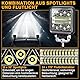 AnTom LED Arbeitsscheinwerfer 2Pcs led scheinwerfer 12v 24V Traktor 102W led zusatzscheinwerfer 12v für Bagger Traktoren Schlepper Gabelstapler ATV Lkw offroad
