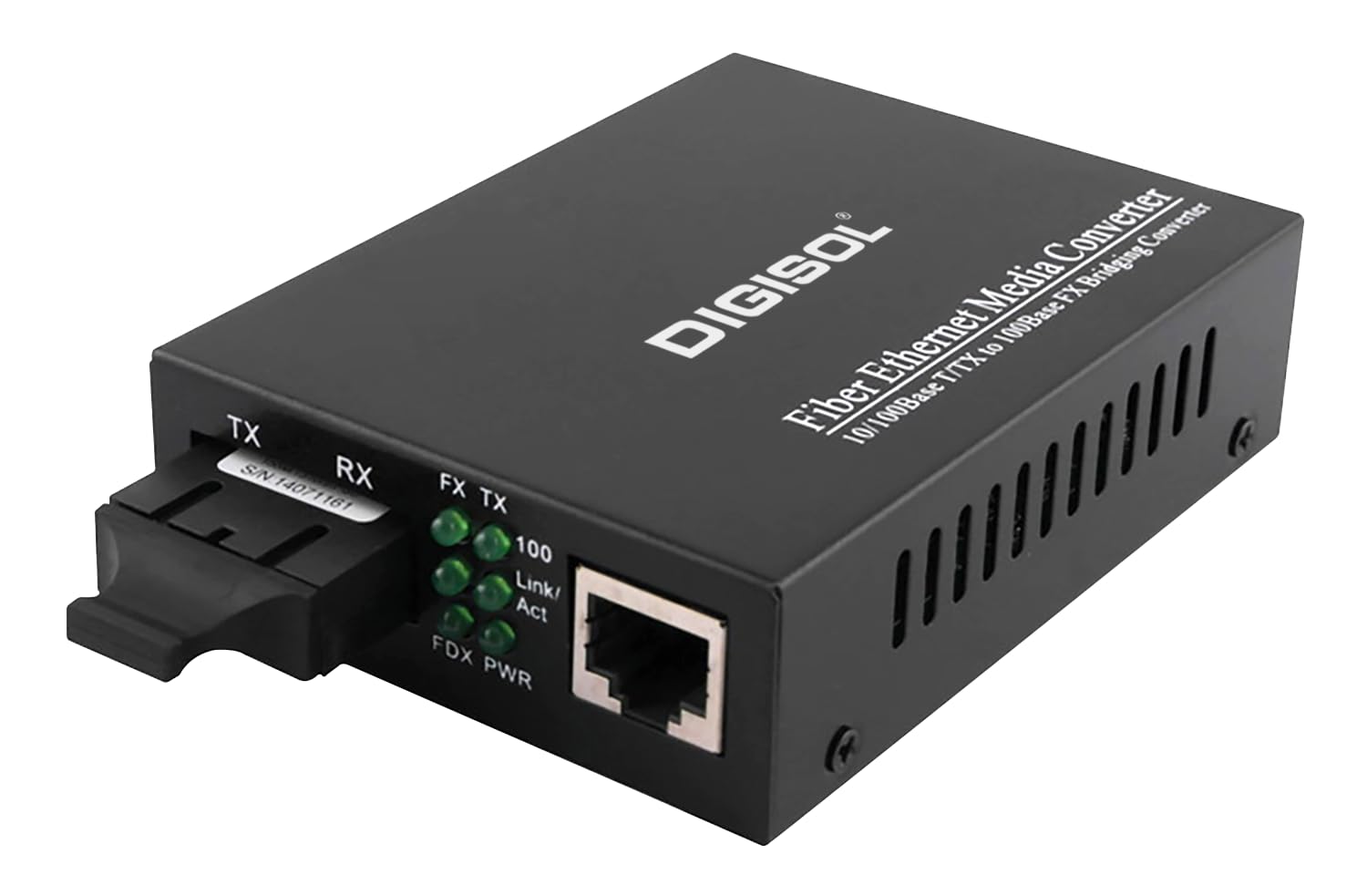 DIGISOL 100 Base-FX Single Mode Media Converter (25Kms) DG-MC5123E