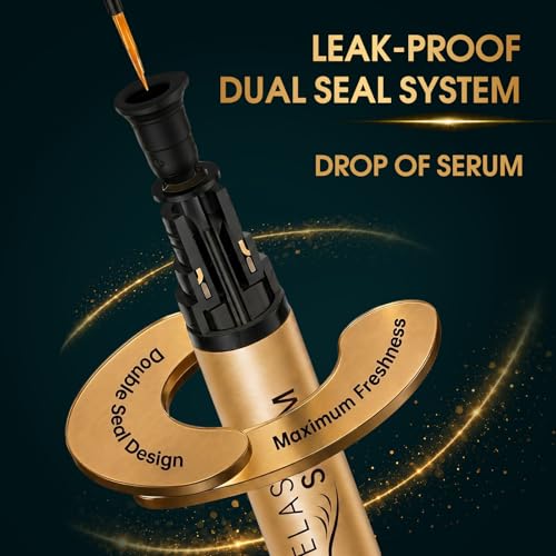 Image of Lash Serum for Eyelash Growth with Multi-Peptide, Vegan Eyelash Serum Enhancer for Sensitive Eyes, Nourishing Formula for Longer, Fuller-Looking Lashes