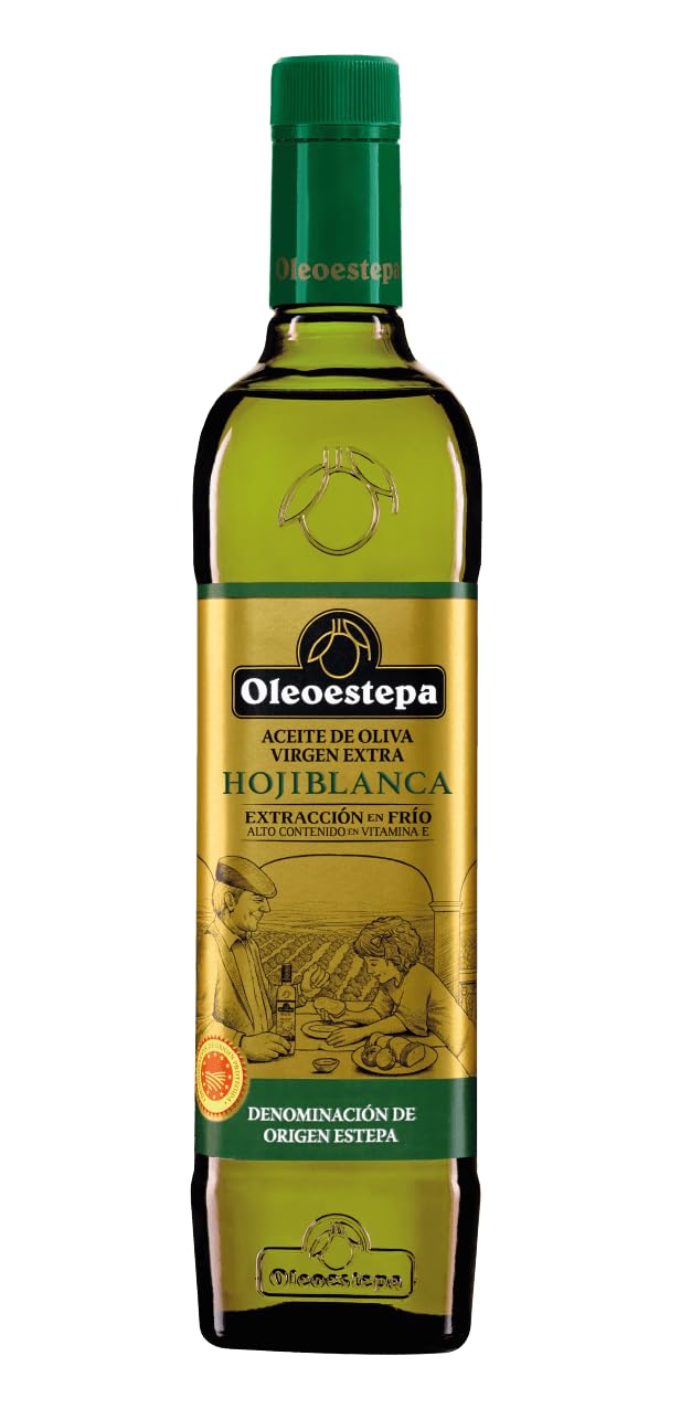 Oleoestepa Hojiblanca Spanish Extra Virgin Olive Oil - 0.75 Liter / 25.4 Ounce