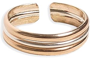 Oceans Embrace 3-Piece Ring: A Symphony of Woven Gold and Silver