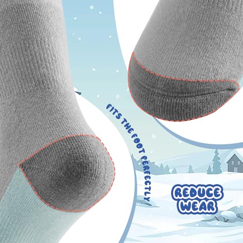 Calcetines de esquí para niños ideales para snowboard y senderismo en la montaña 2