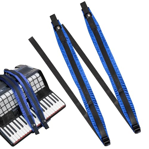JINGAN Ceinture réglable pour accordéon,Bandoulière réglable pour accordéon - Avec bandoulière large pour accordéon Fuzz,Avec harnais d'épaule...