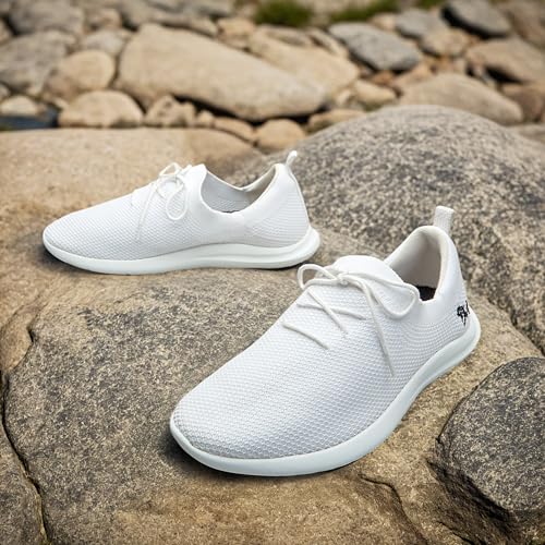 Image of Neeman's ReLive Knit Casual Lace Up Sneakers for Men | Trendy, Lightweight, Breathable Stylish Shoes | Padded Insole for Extra Support | Walking, Travelling, Outdoor Shoes for Men