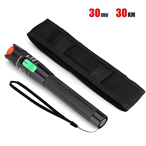 VGEBY Visual Fault Locator 30 mW Cavo a Fibre Ottiche Tester Gamma 30 km per CATV Ingegneria delle Telecomunicazioni Manutenzione