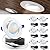 Sunco Lighting 6 Pack Recessed LED Lights Canless 4 Inch Eyeball Gimbal 12W, Selectable 2700K/3000K/3500K/4000K/5000K, Angled Directional Light with Jbox, Ultra Slim Dimmable, ETL.