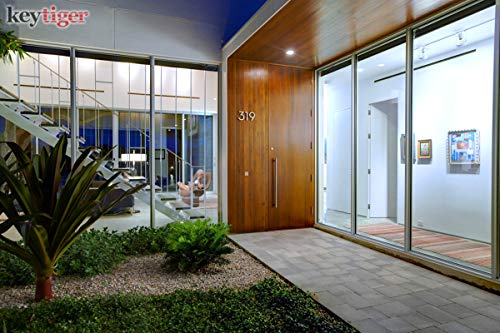 60 Inch Round Shape Bar Stainless Steel Modern Contemporary Entry Door Handle Bar Ladder Pull Shower Glass Sliding Barn Door Entrance Interior Exterior Door Pull Push Chrome Mirror Polish Finish #TOP5
