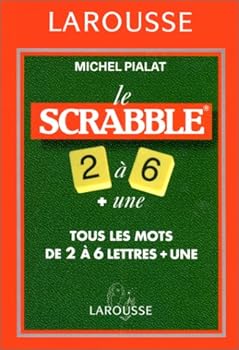 Hardcover Scrabble 2 à 6 lettres + une [French] Book