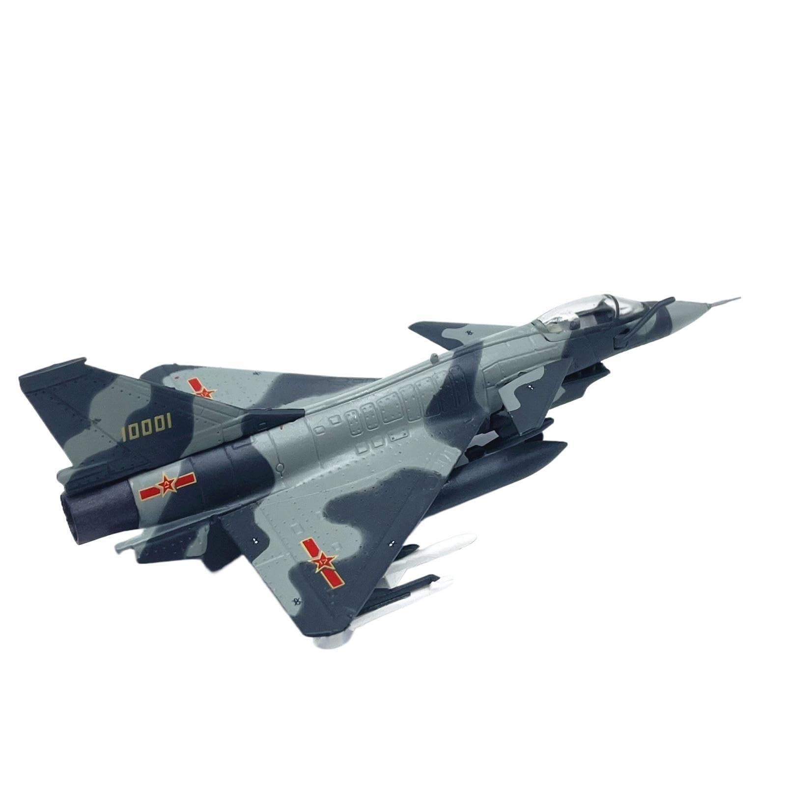 1:144 Aleación de modelo de avión de combate J-10 de China Bombarderos