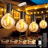 Photo Gallery catena luminosa esterno 20.7m/67.9ft luci da esterno giardino con 30+1 g40 led plastica lampadine 3 modalità ip44 impermeabile catena luci da esterno per matrimonio festa giardino gazebo terrazzo Photo Gallery catena luminosa esterno 20.7m/67.9ft luci da esterno giardino con 30+1 g40 led plastica lampadine 3 modalità ip44 impermeabile catena luci da esterno per matrimonio festa giardino gazebo terrazzo