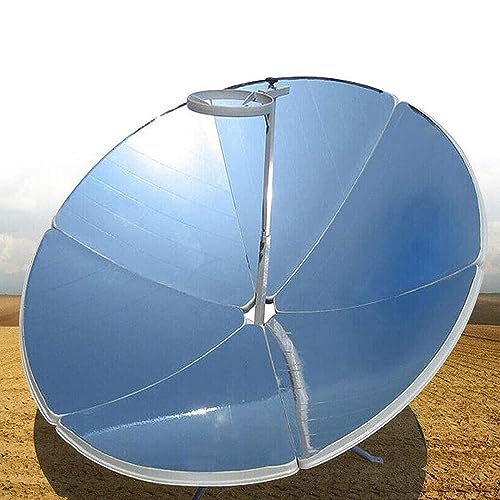 CGLYYDS Cuiseur Solaire,Four Solaire Parabolique à Haute Efficacité,Réchaud Solaire, Réchaud Solaire Portable, Support en Fer pour Barbecue, Pique-Nique en...