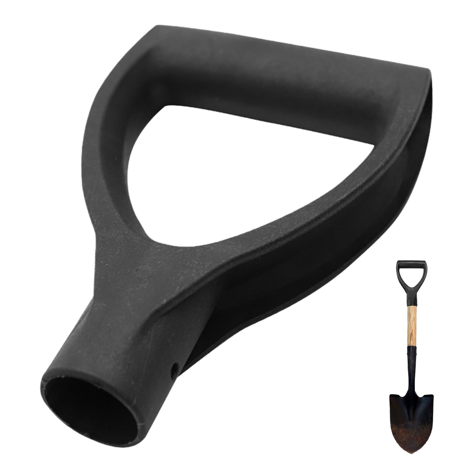 Mango de repuesto para horca en forma de D – Mango resistente con diámetro interior de 32 mm para excavaciones en el jardín, palas de fronteras, excavaciones y palas de nieve – Mango y — view 6