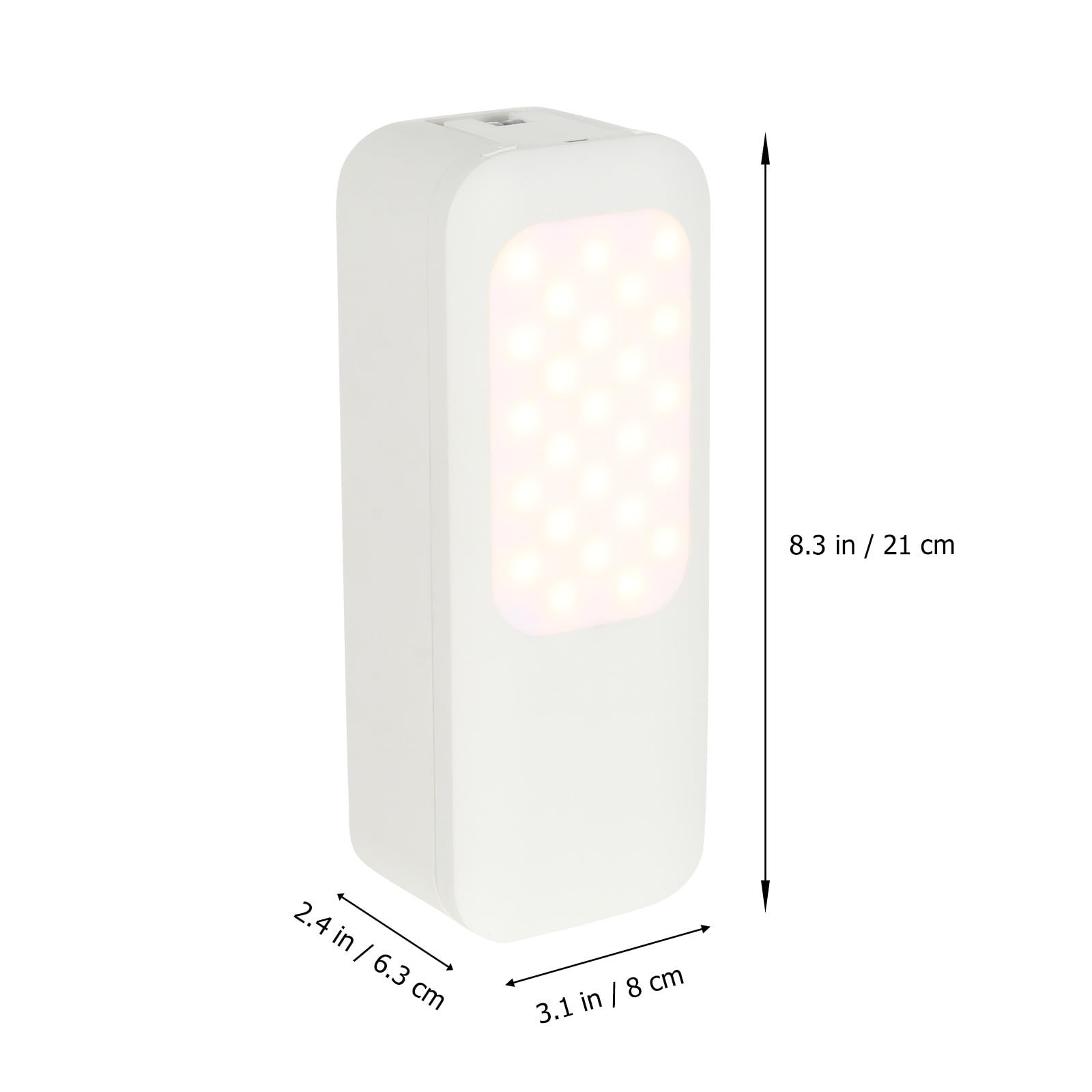 Soporte para Teléfono Móvil con Luz de Relleno, Plegable y Ajustable en Altura, Batería de 1000mah, Adecuado para Shows en y Fotografía de Retrato